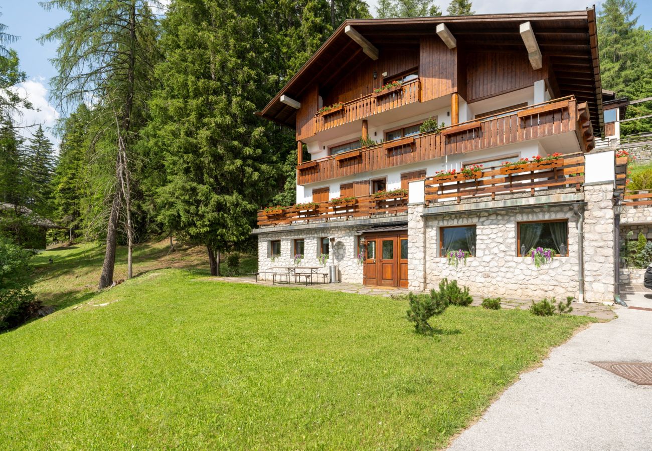Apartment in Cortina d´Ampezzo - Casa Cosulich – elegant with furnished patio and dolomites View