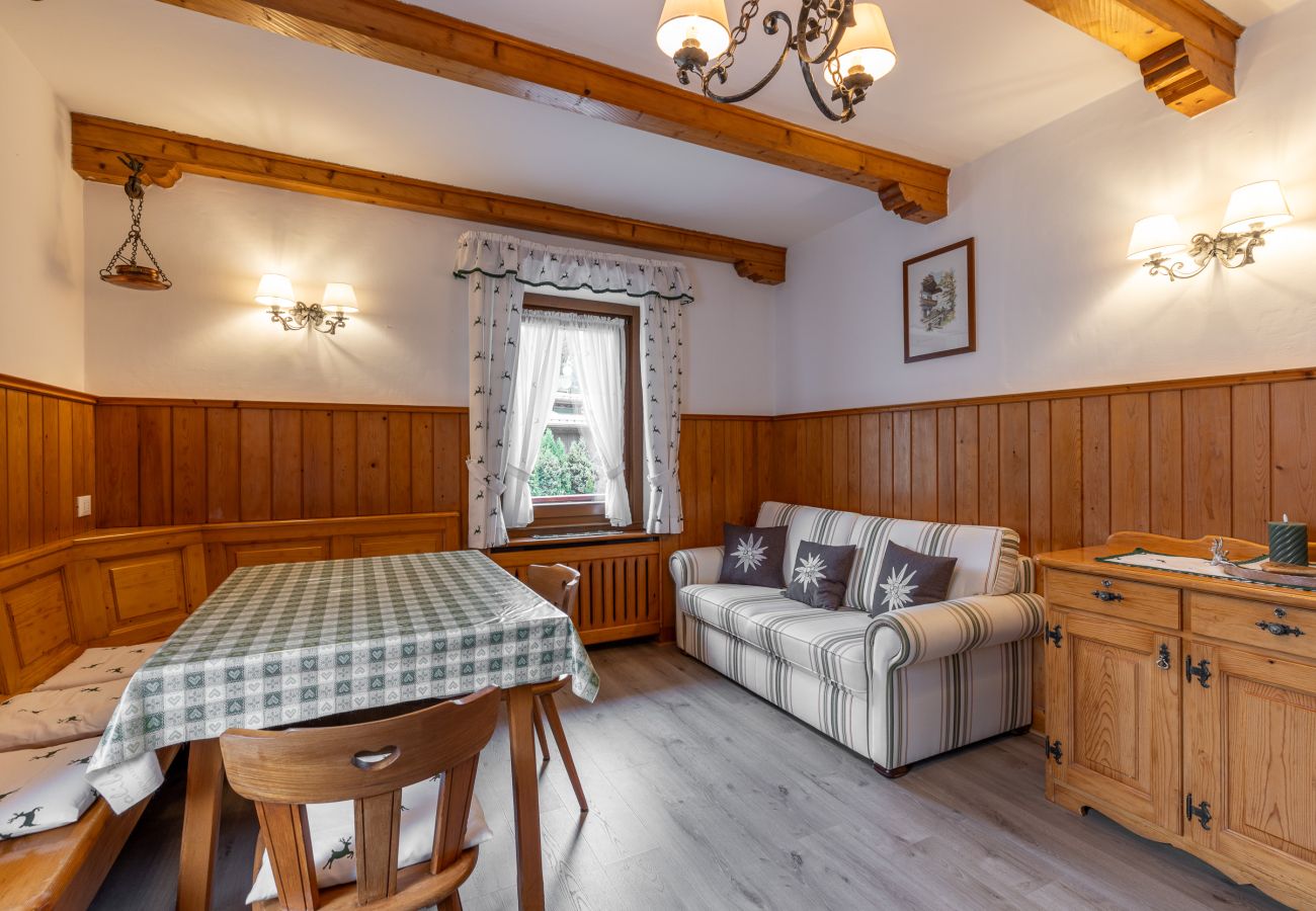 Apartment in Cortina d´Ampezzo - Casa Alberti, with a panoramic balcony and parking